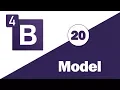 20 - Bootstrap 4 Tutorial Components Model