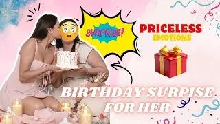 Birthday Surprise for her ♥️😭
