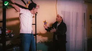 المهم تجيب الساعه عيب انا زودهالك اضحك مع زكي شان وبيومي الحرامي لما ربطه في السرير 