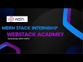 Web Stack Academy Internship Experience MERN Stack Development Application Implementation