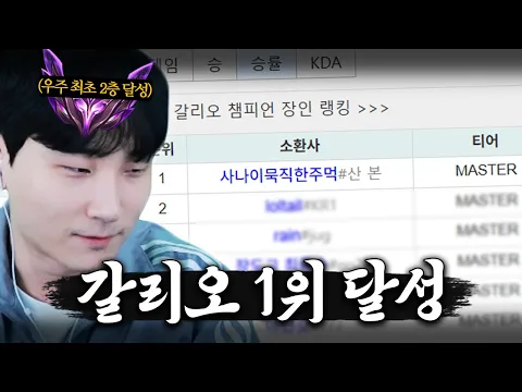 Video Thumbnail: νκ΅ μλ² κ°λ¦¬μ€ μ₯μΈ λνΉ 1μ κΉλ―Όκ΅