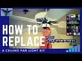 How To Replace A Ceiling Fan Light Kit