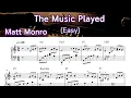 Download Lagu The Music Played / EasyPiano Sheet Music /Matt Monro / by SangHeart Play