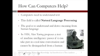 5 2 2 An Introduction to Text Analytics - 2 Text Analytics