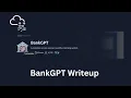 BankGPT Tryhackme - AI Chatbot