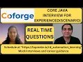 Coforge Java Interview Questions Core Java Interview Questions
