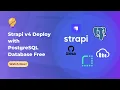 Strapi v4 Deploy with PostgreSQL Database and Cloudinary Free Render Hosting NodeJS
