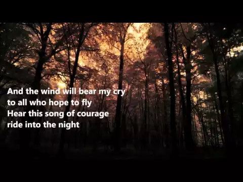 Download MP3 Manowar - Courage (lyrics on screen)