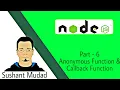 - 6 Anonymous And Callback Function In Node Js Node Js Tutorial In Hindi OnlyCoding