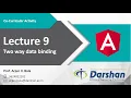 Angular Workshop Lecture 09 Two way Data binding in Angular
