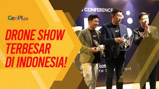 Arka Entertainment Hadirkan Drone Show Berstandar Internasional