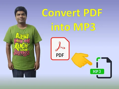 Download MP3 Convert PDF into MP3