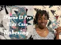 Unboxing Onn Palm Floral 13 Pro Max Phone Case from Walmart
