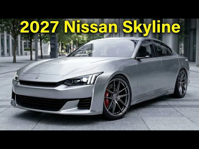 2027 Nissan Skyline: A Twin-Turbo V6, Manual Gearbox, and Retro DNA Are Coming