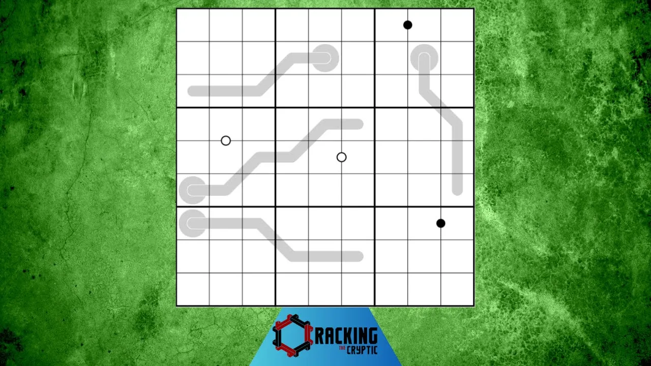 A Sudoku With Just 4 Given Thermometers/Dots