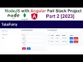 NodeJS with Angular Full Stack Project Part 2 2023