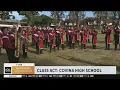 Covina High School marching band and color guard show their stuff Class Act