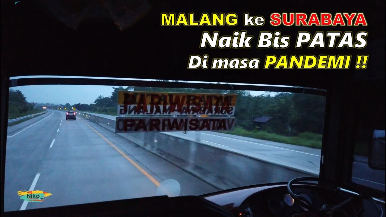 
          
          
          
            
            Malang-Surabaya NAIK BIS PATAS Pagi Hari saat PANDEMI, Sepi !!! Cukup 1 JAM saja
          
        . 