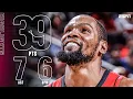 KD TAKEOVER FIRST 35 PTS 5 AST 5 3PM game with the Houston Rockets NBA on ESPN