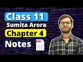 Chapter 4 Insights into Program Execution Notes Class 11 Computer Science Class 11 Sumita Arora