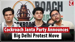 cockroach janta party announces delhi protest plan abhijeet dipke arrival sparks buzz