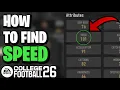 Download Lagu How To Find The FASTEST Recruits in Dynasty CFB26