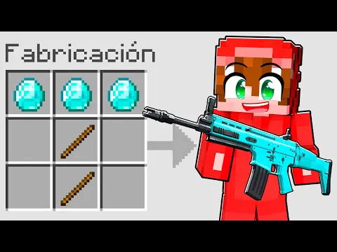 Video Thumbnail: Minecraft pero los CRAFTEOS dan ARMAS!