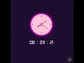 Clock with HTML CSS JS Source code on GitHub