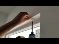 How to Install a cordless roller shade in 1 minute Mounts inside of window frame