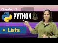 Python Class-9 Lists in Python Python with Prishu