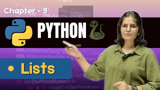 Python Class-9 Lists in Python Python with Prishu