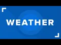 John Hickey gives a weather update