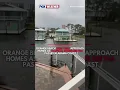 See It Orange Beach High Tides Approach Homes As Tropical Storm Bertha Passes Alabama Coast