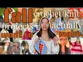 Download Lagu practical crochet/knit projects i ACTUALLY want to make this fall 🍁🌤️ | with patterns