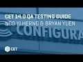 Download Lagu CET 14.0 QA Testing Guide | Ngo Yi Herng \u0026 Bryan Yuen