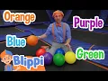 Blippi Visits The Sky Zone Indoor Trampoline Park Educational s for Kids
