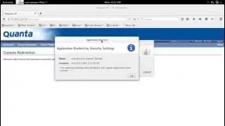 Ubuntu Fix Java Error Application Blocked by Security Settings Firefox and Chrome