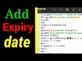 How to add expiry date in game guardian lua script