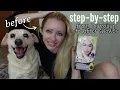 yappy Bleach and Tone using Garnier Ultra Cool Platinum unboxing DIY root touch up at home