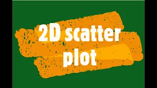 2D scatter plot - Python