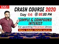 06 Crash Course Simple Compound Interest WiproWilp 2021 Infosys Deloitte Placement