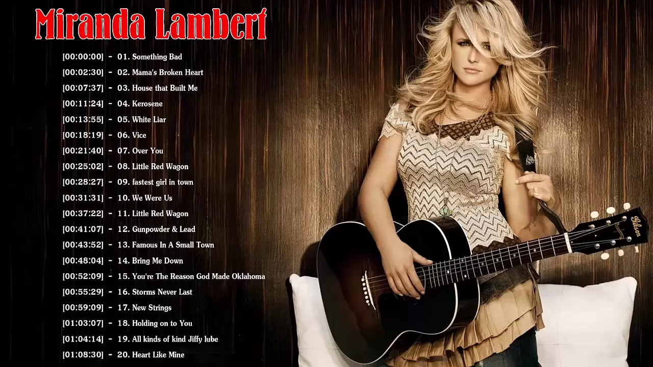 Best Songs Of Miranda Lambert - Miranda Lambert Greatest Hits Playlist 2021