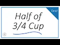 What s Half of Cup