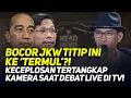 Download Lagu BOCOR JKW TITIP INI KE 'TERMUL'?! KECEPLOSAN TERTANGKAP KAMERA SAAT DEBAT LIVE DI TV!