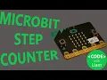 Making a step counter with the BBC micro bit