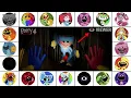 Poppy Playtime 💀 Chapter 1 to 4 - All Jumpscares \u0026 Deaths | But by Choice