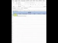 Create a calendar for an entire year with one cell and one formula