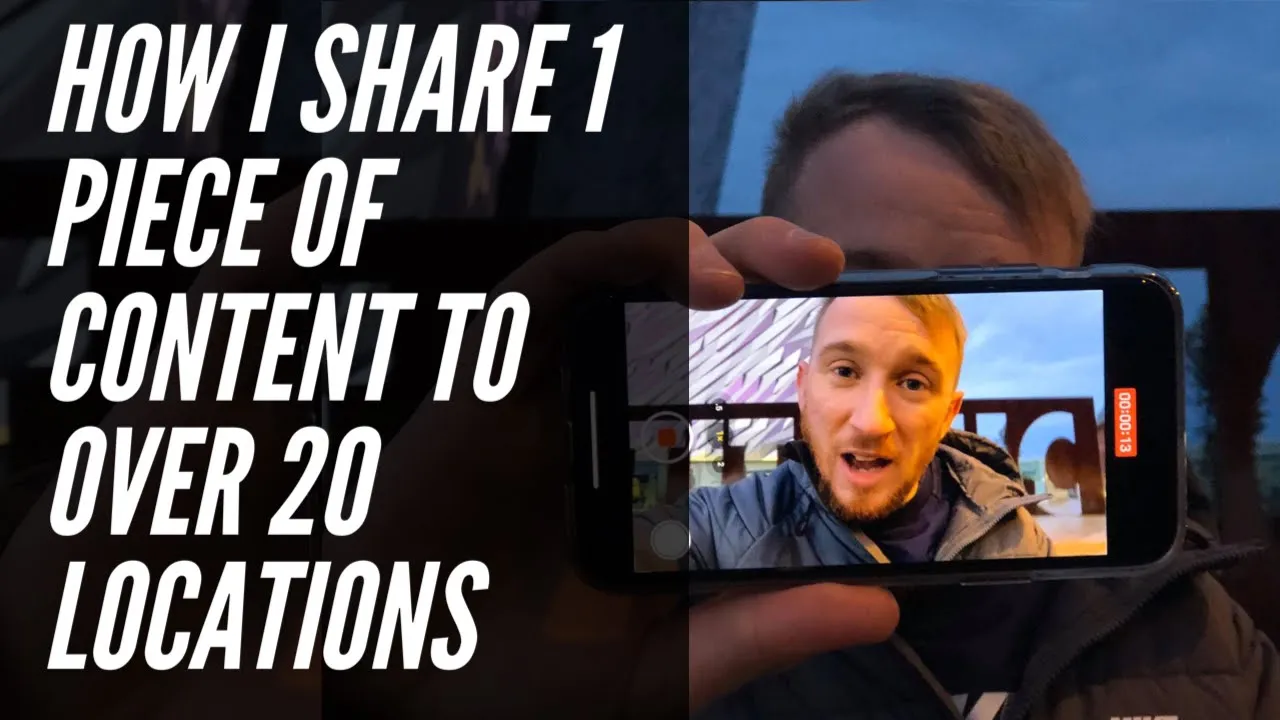 How I Share 1 Piece Of Content To Over 20 Locations