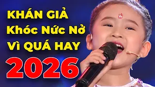 BÉ GÁI 5 TUỔI VỪA HÁT, VỪA KHÓC NỨC NỞ làm BGK khóc nức nở vì quá đẳng cấp