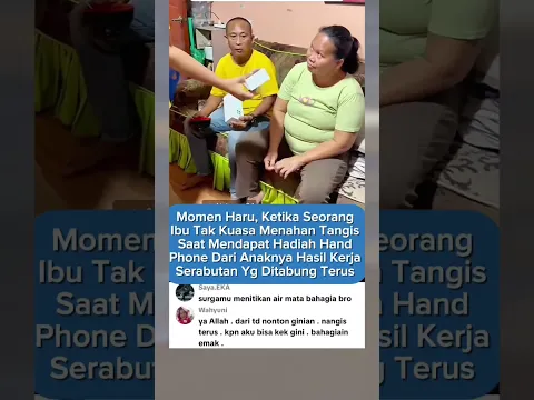 Kisah Pemuda Kasih hp ke orang tua